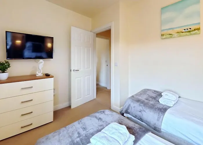 Hébergement de vacances Maris - Part Of The The Bay Village With Pool, Gym And Direct Access, Pub, Restaurant, Tennis And Meadows Walks Filey